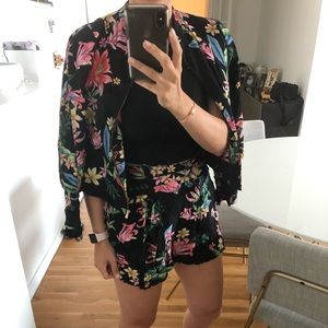 Two piece Jacket/shorts Set